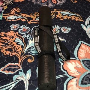 Pink yoga mat